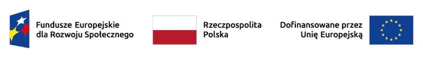 Fundusze Europejskie dla Rozwoju Społecznego — Rzeczpospolita Polska — Dofinansowane przez Unię Europejską